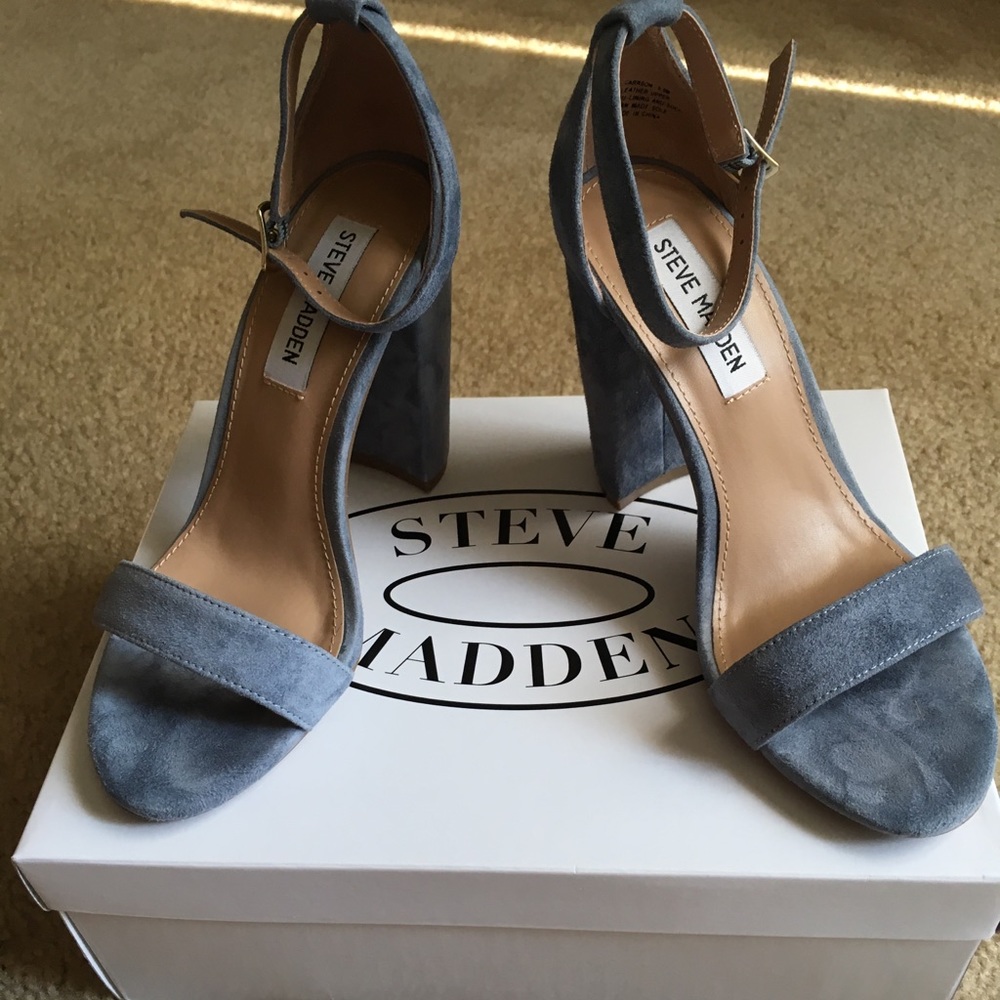 Steve Madden High Heel Suede Sandals